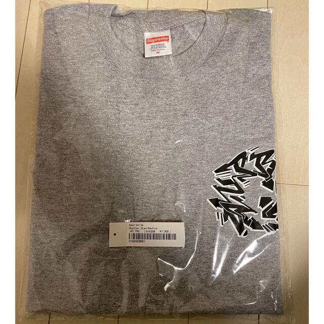 Supreme Support Unit Tee Grey size L