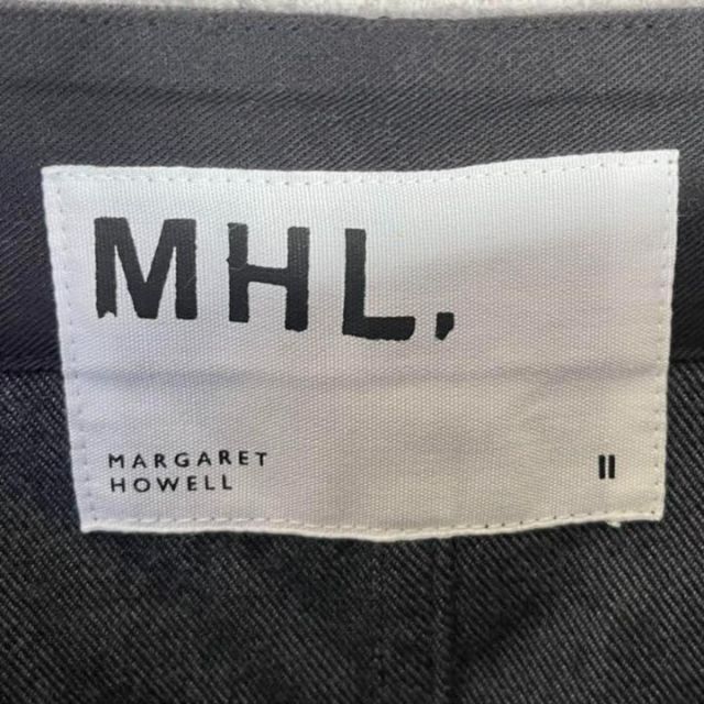 MARGARET HOWELL(マーガレットハウエル)の【美品】エムエイチエル/MHL. ジャンパースカート　サロペット  ワンピース レディースのワンピース(ひざ丈ワンピース)の商品写真