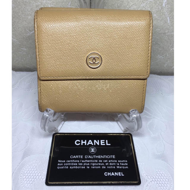 CHANEL(シャネル)の正規品❗️ シャネル Wホック 折り財布 レディースのファッション小物(財布)の商品写真