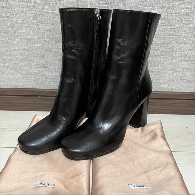 PRADA ショートブーツ - 通販 - pinehotel.info
