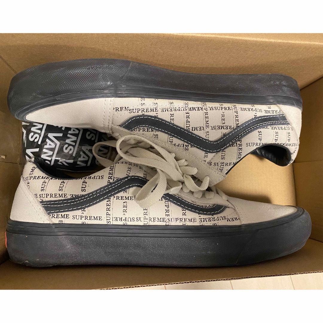 【26.5cm】Supreme / Vans Old Skool Pro 白