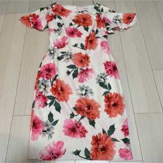 花柄 ワンピース カルバンクライン 新品