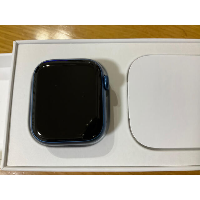 Apple(アップル)の【まさる様専用】Apple Watch Series741mm GPSブルー スマホ/家電/カメラのスマートフォン/携帯電話(その他)の商品写真