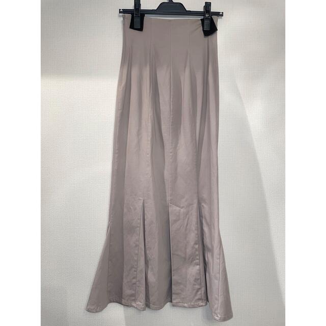 SNIDEL(スナイデル)のスナイデル　ハイウエストツイルマーメイドスカート レディースのスカート(ロングスカート)の商品写真
