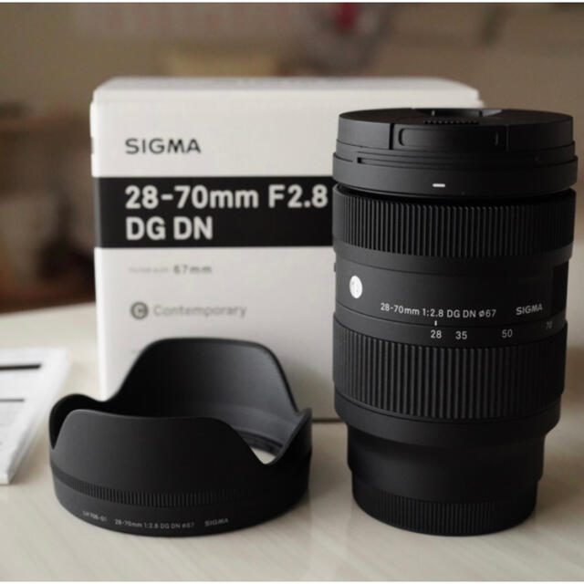 美品! SIGMA 28-70mm f2.8 DG DN ソニー Eマウントスマホ/家電/カメラ