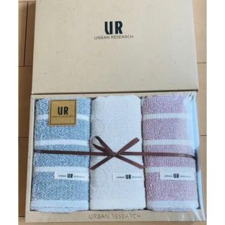 アーバンリサーチ(URBAN RESEARCH)の新品未使用✨アーバンリサーチ　フェイスタオル　3枚セット(タオル/バス用品)