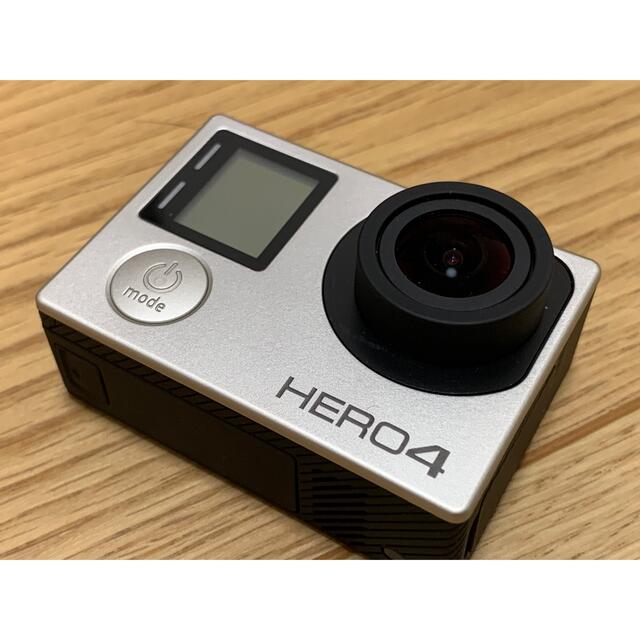 GoPro(ゴープロ)のgopro4＋バッテリー2つ スマホ/家電/カメラのカメラ(コンパクトデジタルカメラ)の商品写真