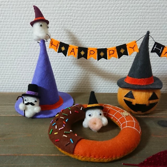 ミニミニトートバッグ  ハンドメイド　ハロウィン③