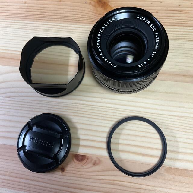 新品 フジ XF 35mm F1.4 R 1年保証 メタルフード キタムラ購入-