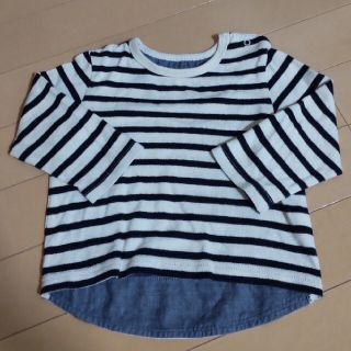 ユナイテッドアローズグリーンレーベルリラクシング(UNITED ARROWS green label relaxing)のグリーンレーベルリラクシング　カットソー　85サイズ(Ｔシャツ)