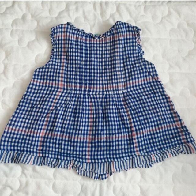 hakka kids(ハッカキッズ)のHAKKA kids チュニック　トップス　カットソー　100 キッズ/ベビー/マタニティのキッズ服女の子用(90cm~)(Tシャツ/カットソー)の商品写真