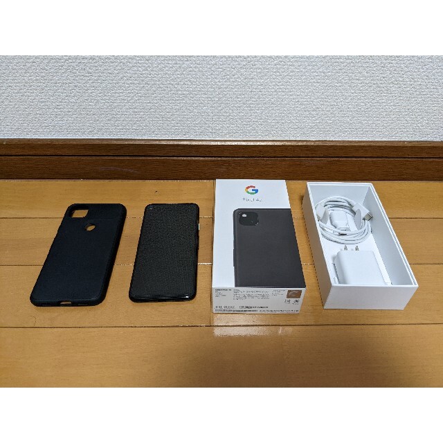 スマートフォン/携帯電話Google Pixel 4a  JustBlack 128 GB SIMフリー