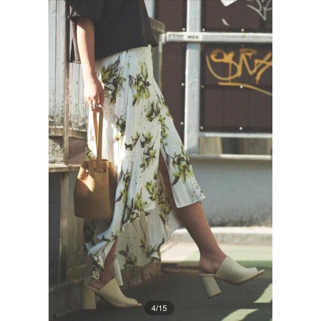 SNIDEL(スナイデル)のsnidel  プリントミドルフレアスカート レディースのスカート(ロングスカート)の商品写真