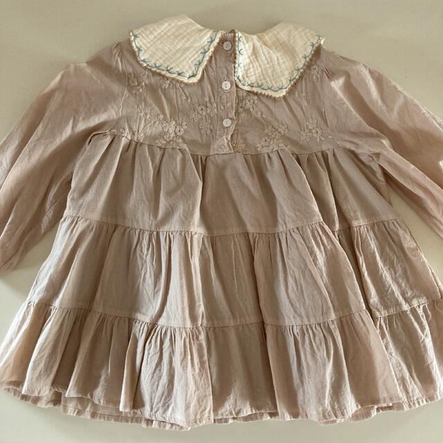 しまむら(シマムラ)のしまむら　ワンピース キッズ/ベビー/マタニティのキッズ服女の子用(90cm~)(ワンピース)の商品写真