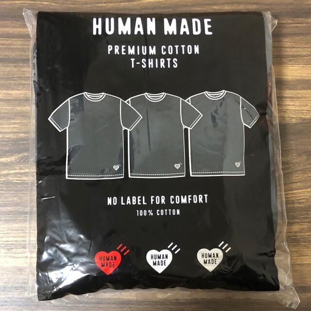Human made - 3-PACK T-SHIRT SET Tシャツです 【初回限定】 60.0%OFF
