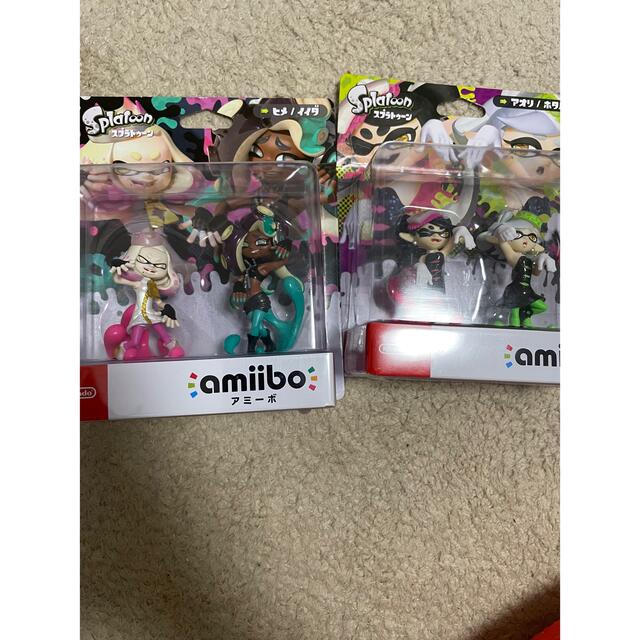 スプラトゥーン　amiibo ヒメ　イイダ　アオリ　ホタル　新品