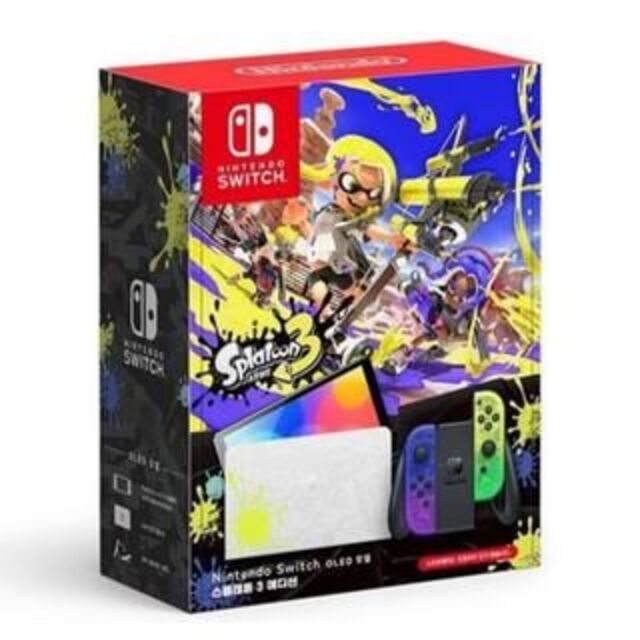 家庭用ゲーム機本体Nintendo Switch 有機ELモデル スプラトゥーン3エディション