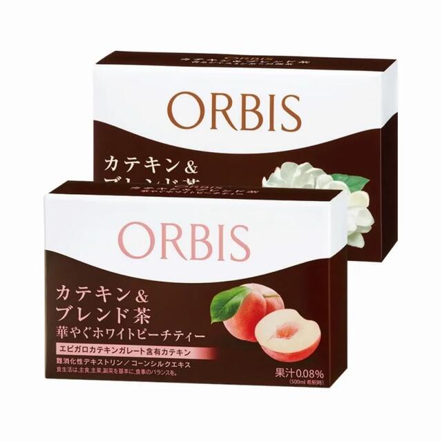 ORBIS(オルビス)のカテキン＆ブレンド茶 2箱セット 食品/飲料/酒の健康食品(健康茶)の商品写真