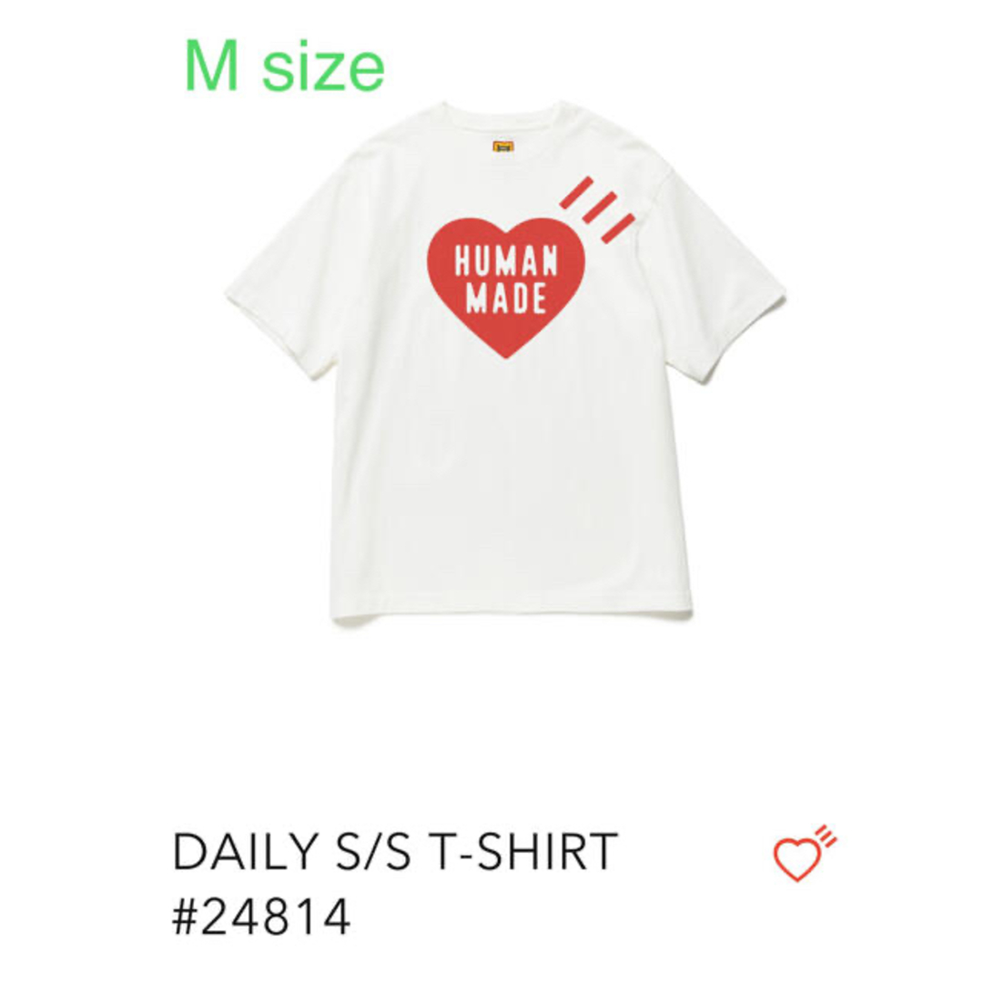 HUMAN MADE - Human made DAILY S/S T-SHIRT#24814Tシャツですの通販