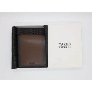 TAKEO KIKUCHI - 【新品未使用】タケオキクチ 二つ折り財布の通販 by