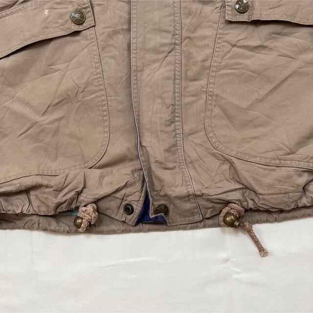 LauraJefferies 古着　アウター　USA Mサイズ　メンズ　ベージュ メンズのジャケット/アウター(モッズコート)の商品写真