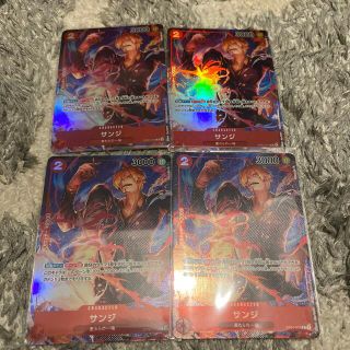 ONE PIECE - サンジ パラレル 4枚セット ワンピースカードゲームの通販