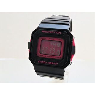 カシオ(CASIO)のCASIO g-shock mini GMN-550 ブラック ピンク(腕時計)