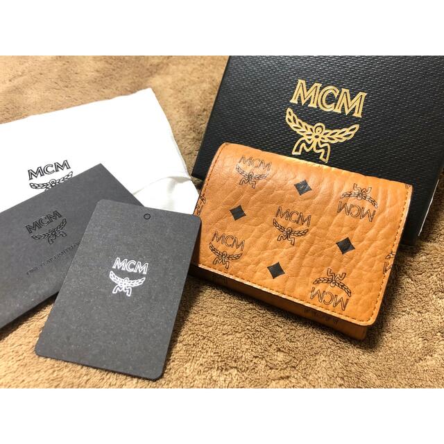 ✩.*˚美品✩.*˚ MCM ヴィセトス コンパクトウォレット 三つ折り財布 | フリマアプリ ラクマ