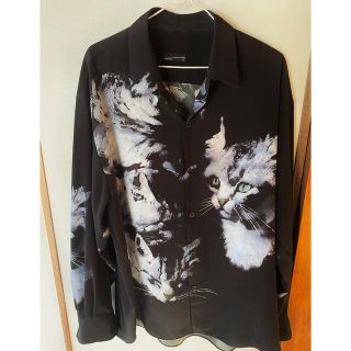 新品 LAD MUSICIAN 22ss 猫柄 BIG SHIRT 44 | gulatilaw.com