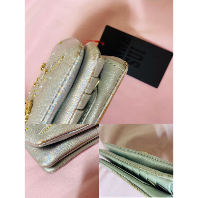 新品 展示品 タグ付き新品未使用 がま口 アナスイ 財布 ファンタジア