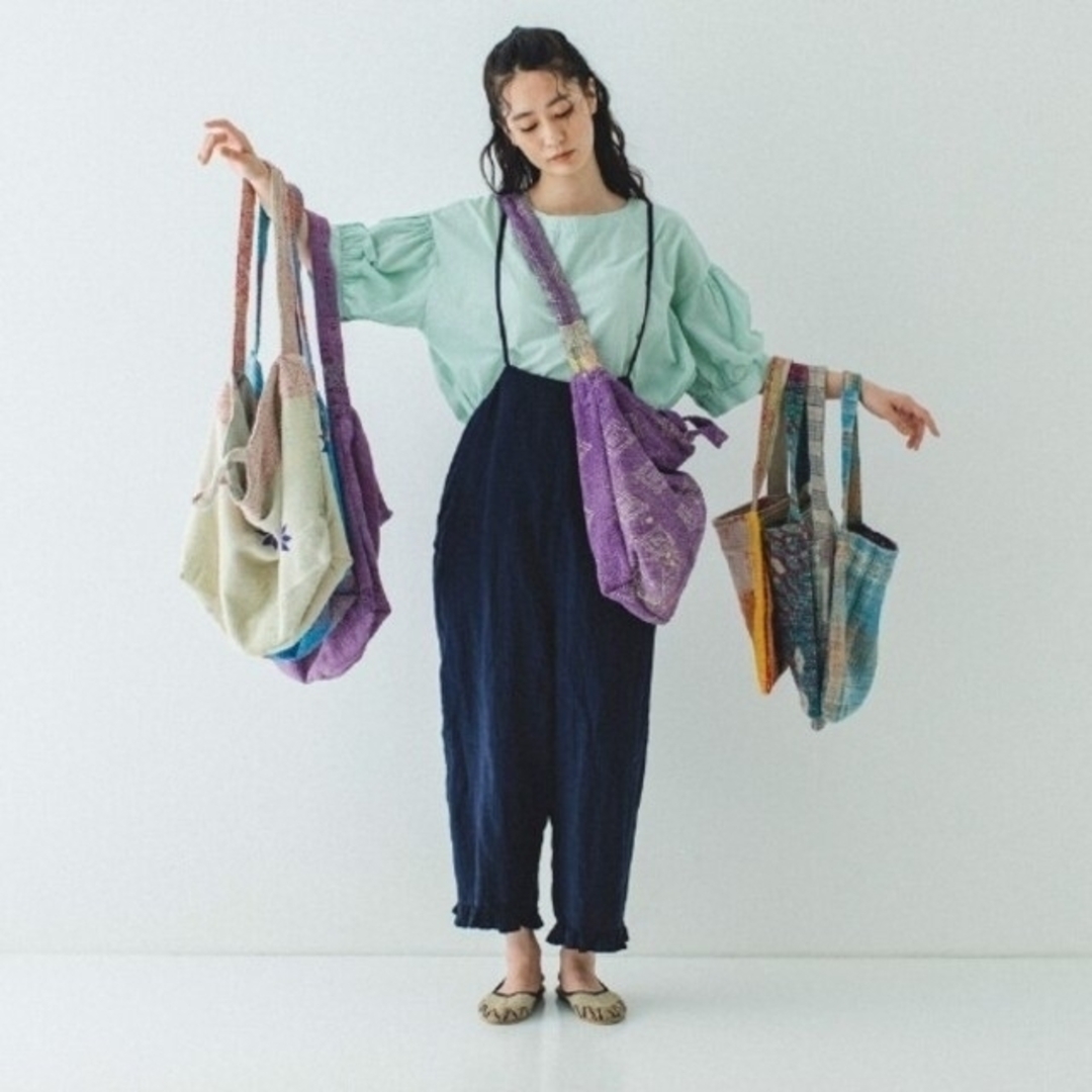 nest Robe - ネストローブ♡リネンプチフリルサロペットの通販 by ぽん