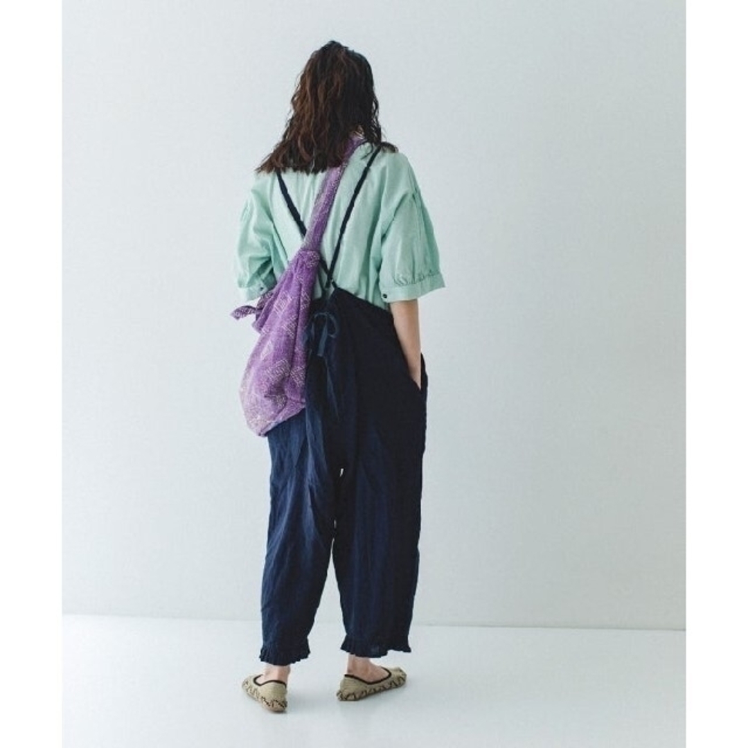 nest Robe - ネストローブ♡リネンプチフリルサロペットの通販 by ぽん