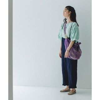 nest Robe - ネストローブ♡リネンプチフリルサロペットの通販 by ぽん