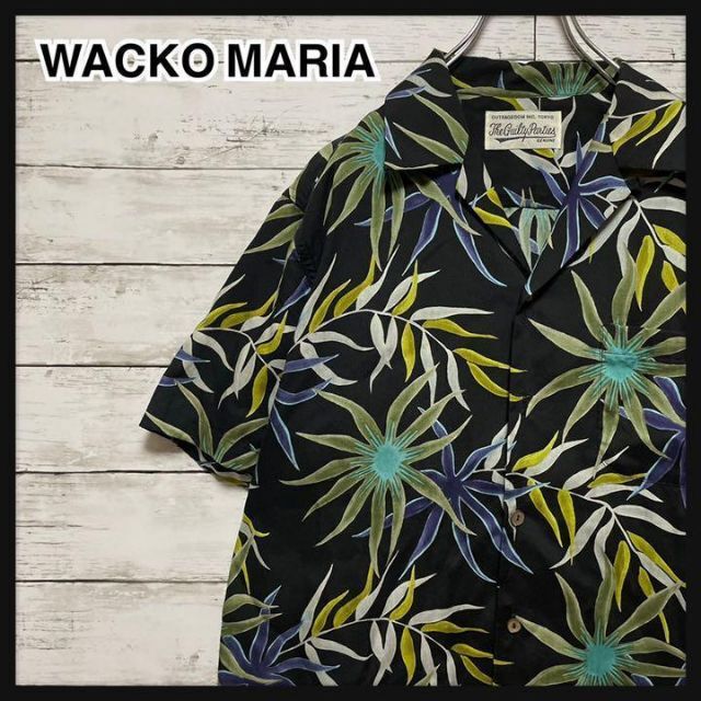 ワコマリア　wacko maria　オープンシャツ　アロハシャツ