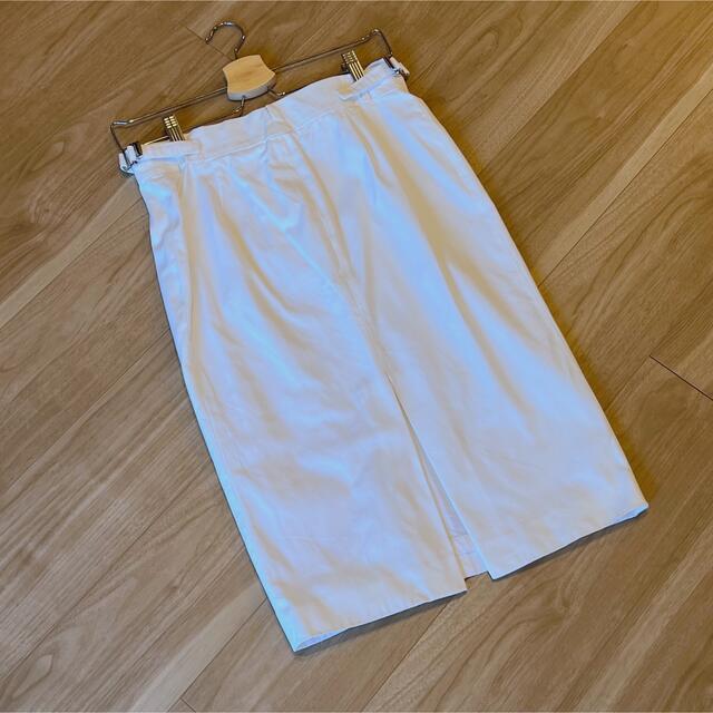 Gucci(グッチ)の美品　GUCCI グッチ　美シルエット　タイトスカート　綿　シンプル　Sサイズ レディースのスカート(ひざ丈スカート)の商品写真