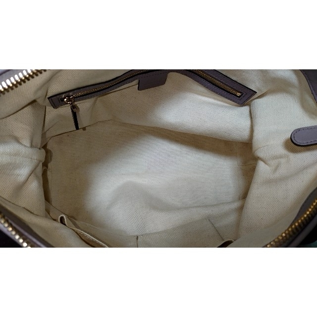 Gucci(グッチ)のグッチ　シマレザー　ハンドバッグ　ラベンダー レディースのバッグ(ハンドバッグ)の商品写真