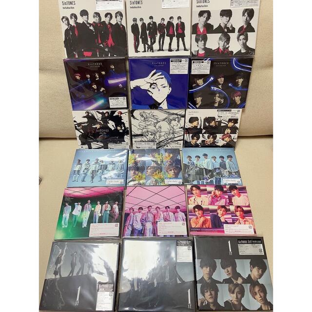 SixTONES CD まとめ売り【特典クリアファイル付き】