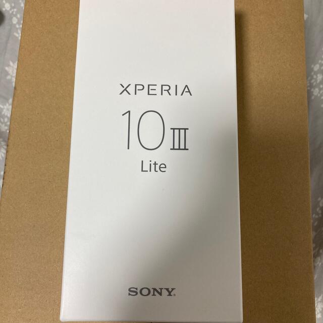 【新品未開封】Xperia 10 iii Lite simフリー ブラック