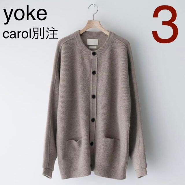 YOKE carol 別注 ALPACA WOOL CARDIGAN ニット 3