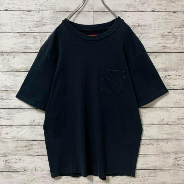 【即完売モデル】シュプリーム☆ワンポイントロゴ定番カラー最高デザイン半袖Tシャツ 1
