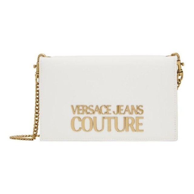 【新品未使用】 VERSACE JEANS COUTURE ショルダーバッグ 白