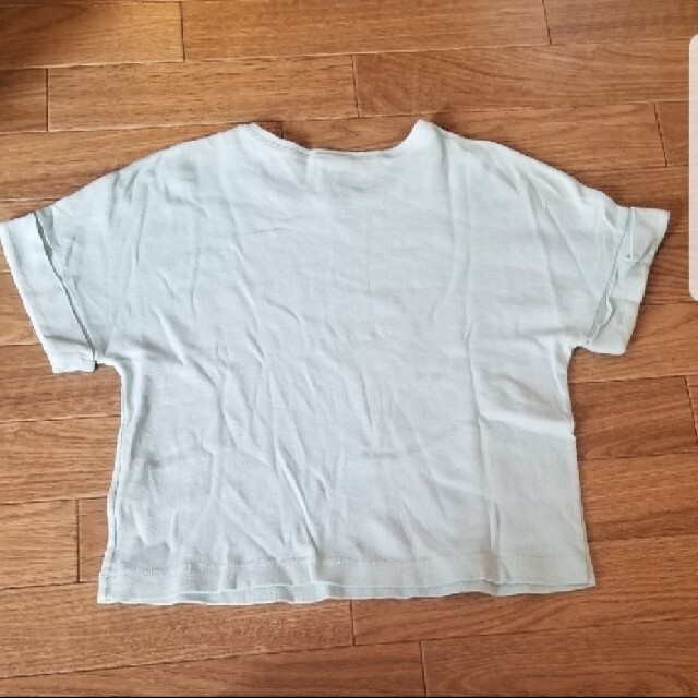 PETIT BATEAU(プチバトー)のプチバトー　コットンリネンTシャツ　4ans/104cm キッズ/ベビー/マタニティのキッズ服女の子用(90cm~)(Tシャツ/カットソー)の商品写真