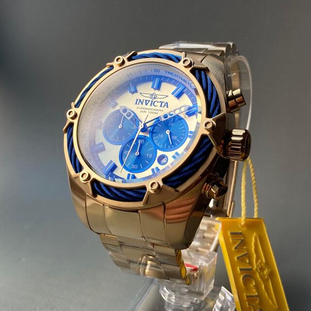 INVICTA(インビクタ)の【新品】インビクタ ボルト 腕時計 メンズ クォーツ クロノグラフ カレンダー メンズの時計(腕時計(アナログ))の商品写真