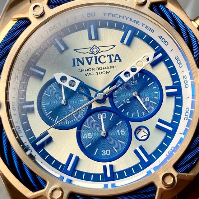 INVICTA(インビクタ)の【新品】インビクタ ボルト 腕時計 メンズ クォーツ クロノグラフ カレンダー メンズの時計(腕時計(アナログ))の商品写真