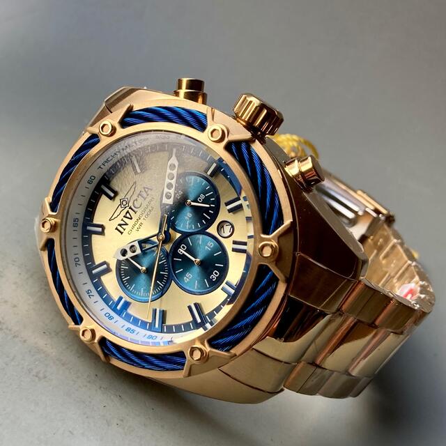 INVICTA(インビクタ)の【新品】インビクタ ボルト 腕時計 メンズ クォーツ クロノグラフ カレンダー メンズの時計(腕時計(アナログ))の商品写真