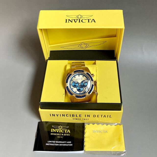 INVICTA(インビクタ)の【新品】インビクタ ボルト 腕時計 メンズ クォーツ クロノグラフ カレンダー メンズの時計(腕時計(アナログ))の商品写真