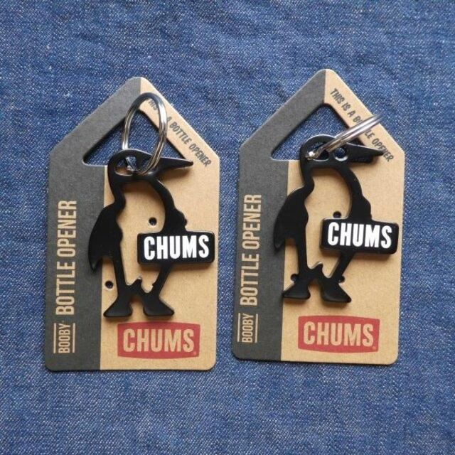 CHUMS(チャムス)の2点セット CHUMS キーホルダー CH62-1193 BK メンズのファッション小物(キーホルダー)の商品写真