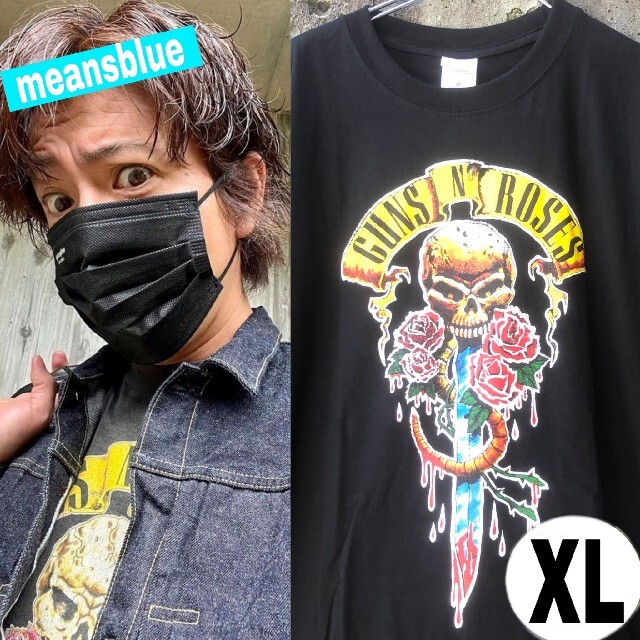 Supreme(シュプリーム)のXL☆キムタクhere today goneガンズアンドローゼズ メンズのトップス(Tシャツ/カットソー(半袖/袖なし))の商品写真