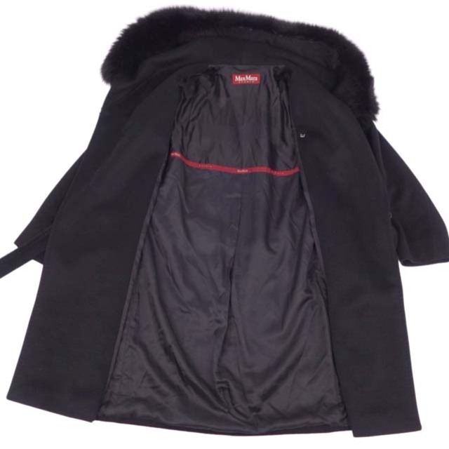 Max Mara - マックスマーラ コート ウール ラクーンファー Max Mara - マックスマーラ コート ウール ラクーンファー