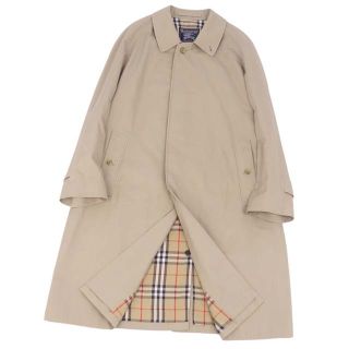 バーバリー(BURBERRY)のバーバリー コート 英国製 ステンカラー バルマカーン メンズ コットン(ステンカラーコート)